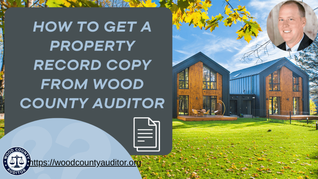 Wood County property record copy
